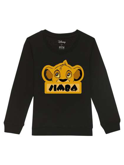 Disney by Wear Your Mind
                    Kids Black Printed Sweatshirt