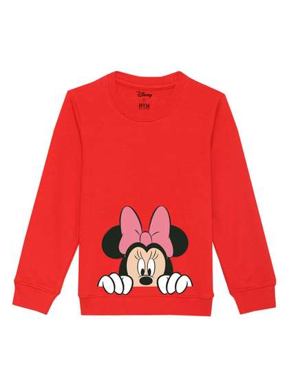 Disney by Wear Your Mind
                    Girls Red Printed Sweatshirt