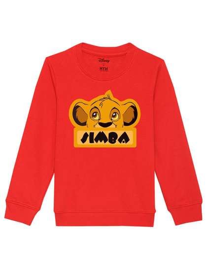 Disney by Wear Your Mind
                    Kids Red Printed Sweatshirt