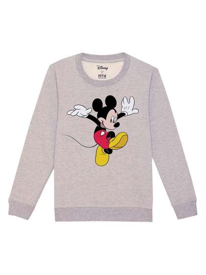 Disney by Wear Your Mind
                    Kids Grey Printed Sweatshirt