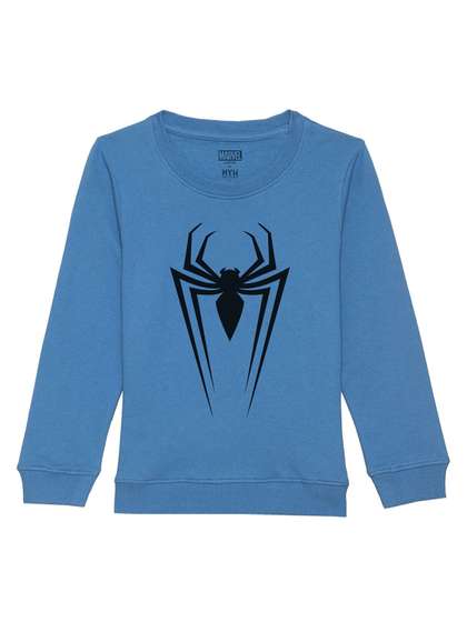 Marvel by Wear Your Mind
                    Kids Blue Printed Sweatshirt