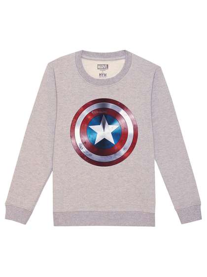 Marvel by Wear Your Mind
                    Kids Grey Printed Sweatshirt