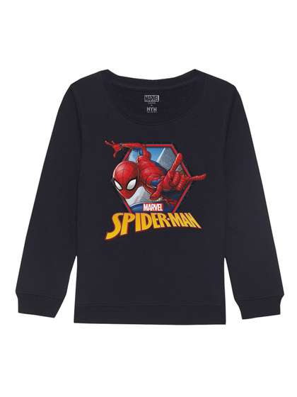 Marvel by Wear Your Mind
                    Unisex Kids Navy Blue Printed Sweatshirt