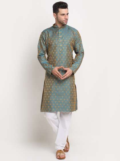 KRAFT INDIA Men Ethnic Motifs Kurta