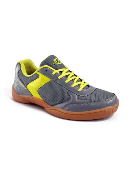 NIVIA Flash
                        Badminton Shoes with PVC Synthetic Leather Upper
                        for Indoor Court Grip