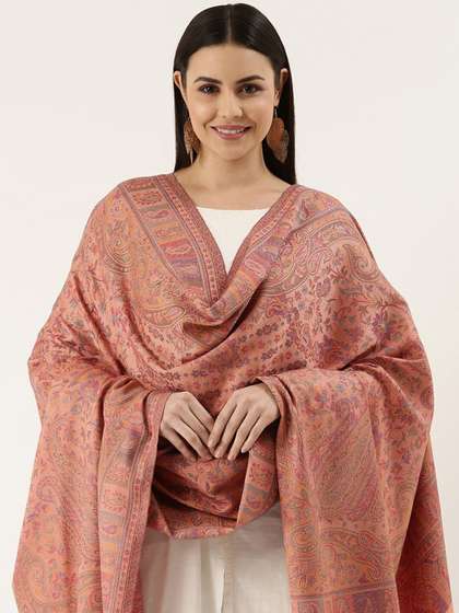 Pashmoda Women Woven Design Shawl