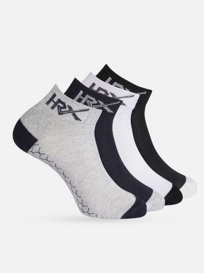 HRX by Hrithik Roshan
                      Men Pack of 4 Ankle Length Socks
