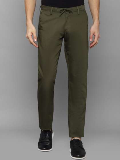 Price History of Allen Solly Men Slim Fit Chinos Trousers from Myntra 111 8248706