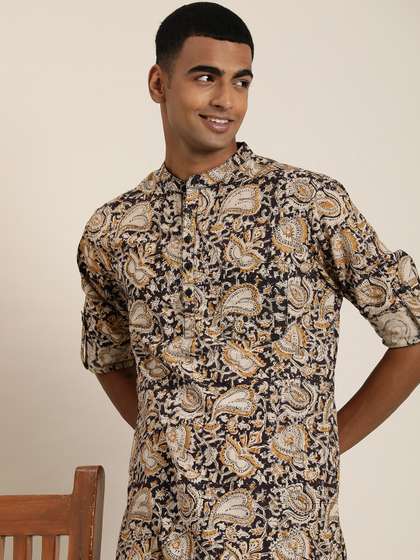 Taavi Kalamkari Indie Printed Kurta