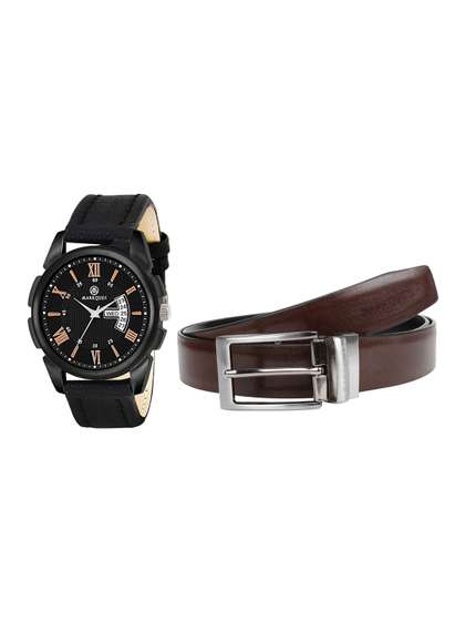 MARKQUES Men Solid
                    Accessory Gift Set