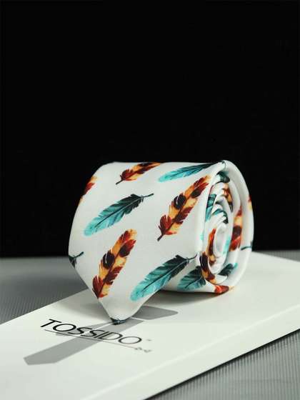 Tossido Men Printed
                    Broad Tie