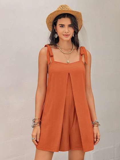 JC Mode Women Square
                        Neck Playsuit