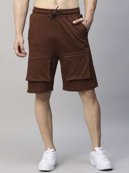 Price History of PRONK Men Mid-Rise Sports Shorts from Myntra