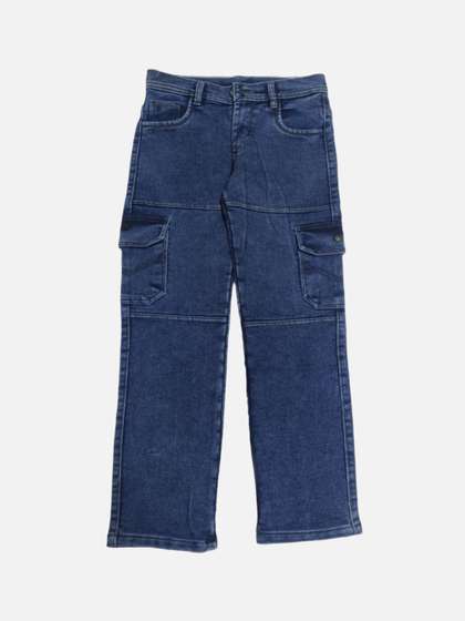 SKY HEIGHTS Boys Regular
                    Fit Mid-Rise Jeans