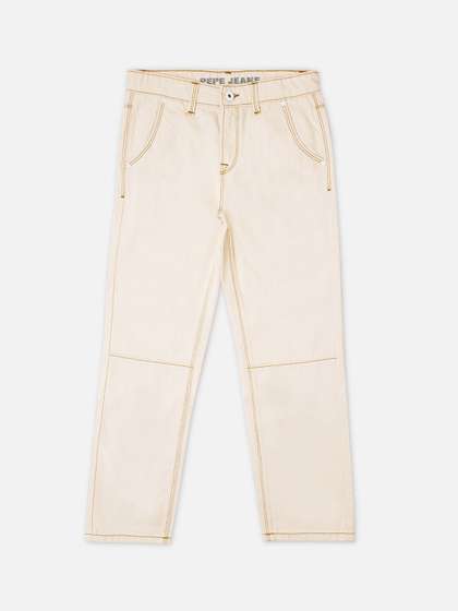 Pepe Jeans Boys Skater
                    Wide Leg Mid-Rise Jeans