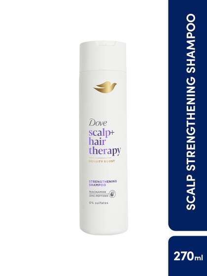 Dove Scalp+Hair
                          Therapy Sulphate Free Density Boost
                          Strengthening Shampoo - 270ml