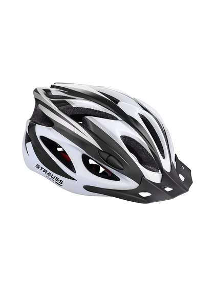 STRAUSS Cushioned
                    Adjustable Safety Cycling Helmet