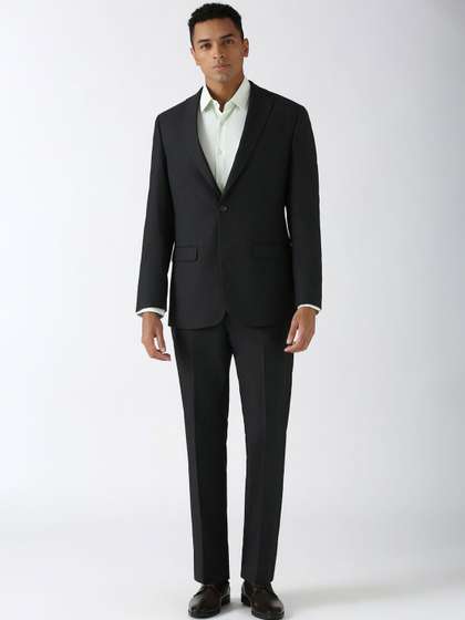 Peter England
                        Self-Design Single-Breasted Two Piece Suits