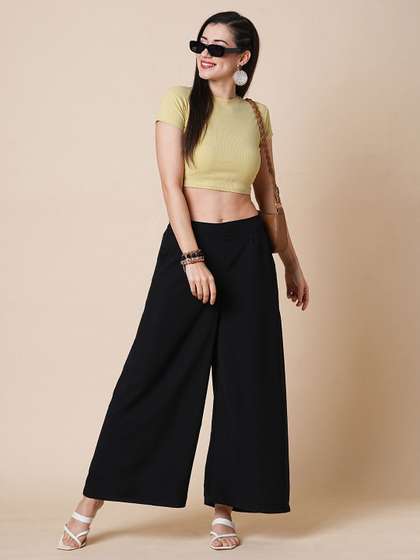 BAPS Women Flared Palazzos