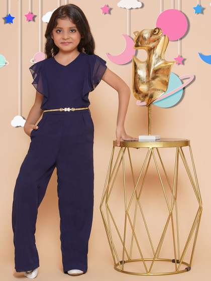 Arshia Fashions Girls
                    Basic Jumpsuit