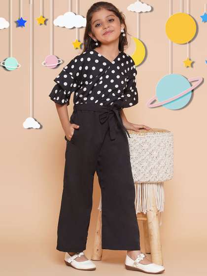 Arshia Fashions Girls
                      Printed Basic Jumpsuit