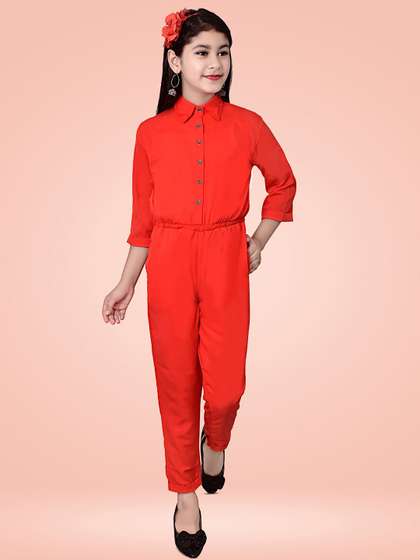 Arshia Fashions Girls
                    Basic Jumpsuit