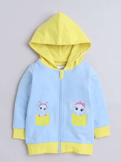 BUMZEE Girls Hooded
                    Sweatshirt