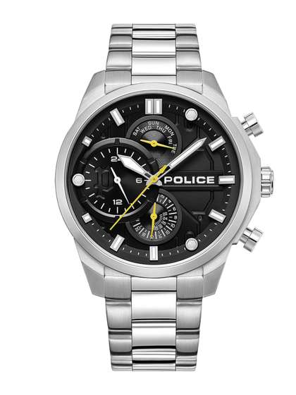 Police Multifunction
                      Analog With Grey Dial Watch For Men -
                      Plpewgf0040440