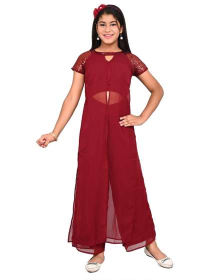 FELLAMO Girls Basic
                      Jumpsuit