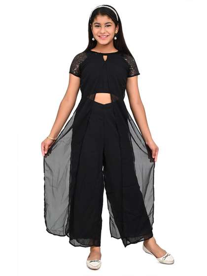 FELLAMO Girls Basic
                      Jumpsuit