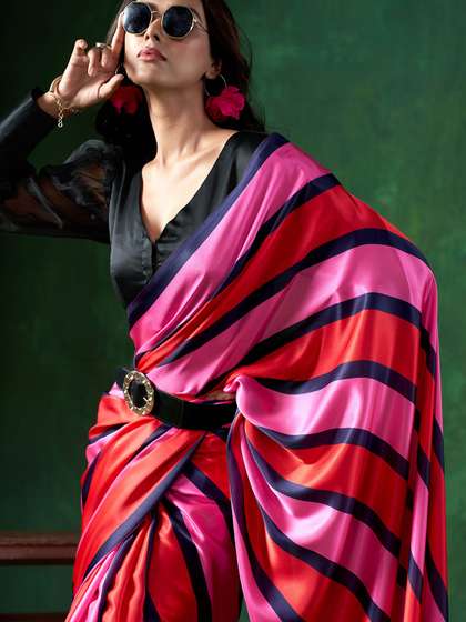 Sangria Saree With Blouse Piece
