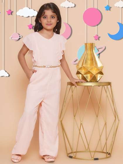 Arshia Fashions Girls
                      Basic Jumpsuit