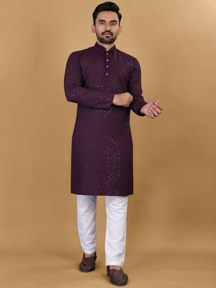 CHARLOTTE GRACIOUS Embroidered Straight Kurta