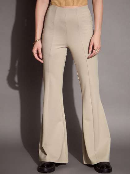SASSAFRAS BASICS
                        Women High-Rise Trousers