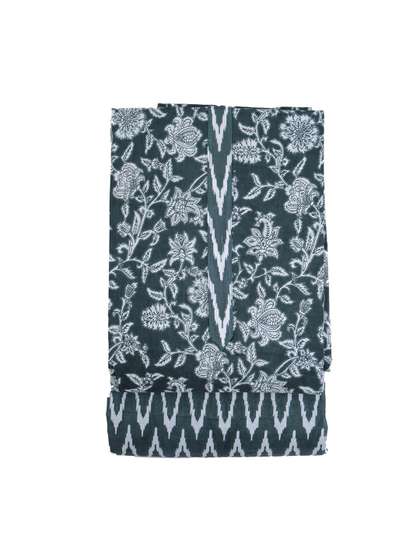 Sun Fashion And Lifestyle Floral Printed Pure Cotton Unstitched Dress Material
