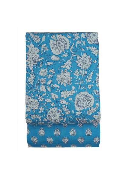 Sun Fashion And Lifestyle Floral Printed Pure Cotton Unstitched Dress Material