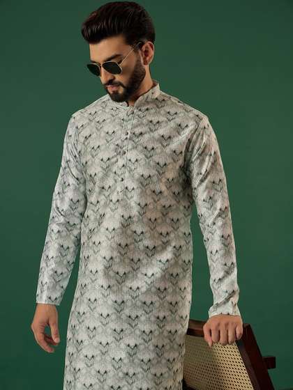 Anouk Printed Straight Kurta