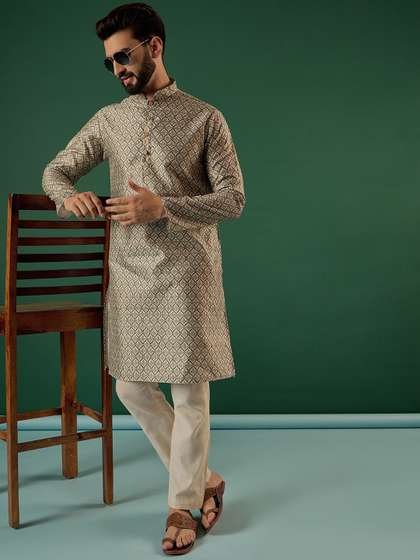 Anouk Printed Straight Kurta