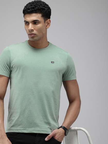 Arrow Pure Cotton Solid Casual T-shirt