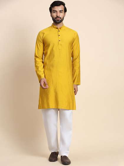 Rawayi Pure Cotton Straight Kurta