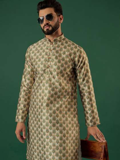 Anouk Printed Straight Kurta