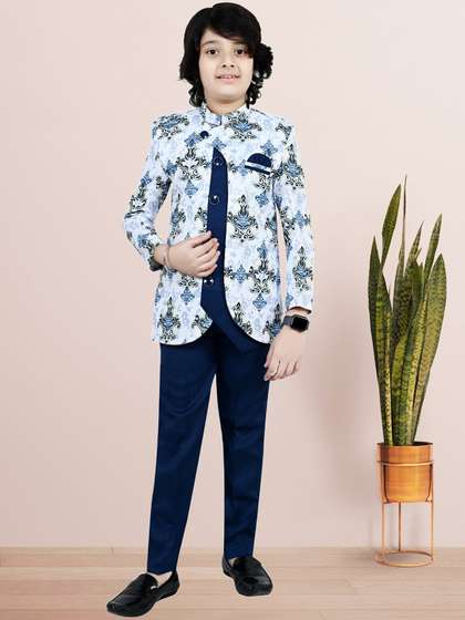 BAESD Boys Ethnic
                        Printed Sherwani Set
