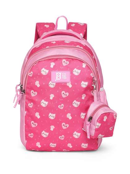 Nasher Miles TTT Kitten
                    Kids Backpack 3 Compartments Pink - 30L Capacity