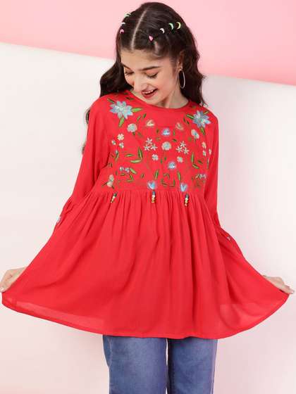 BAESD Floral Embroidered
                    Top