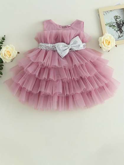 FAIRY DOLLS Net A-Line
                    Dress
