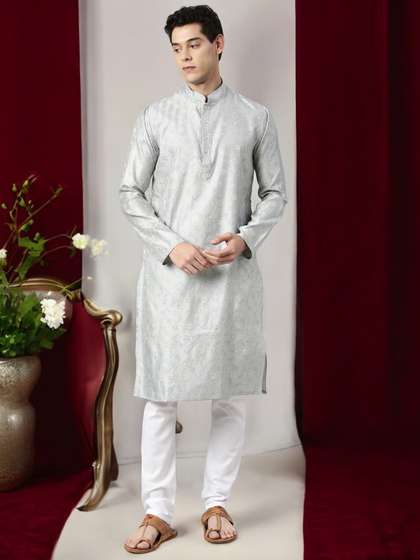 TATTVA Men Floral Kurta