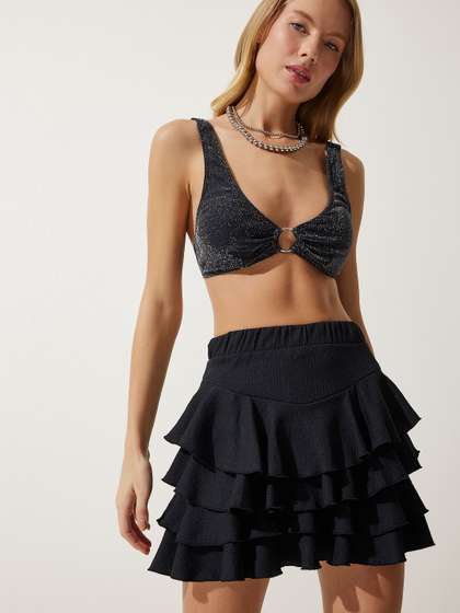 Happiness istanbul Women A-Line Mini Skirts
