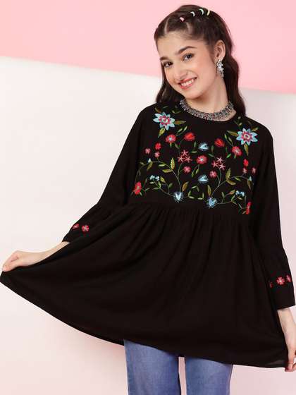 BAESD Floral Embroidered
                    Top