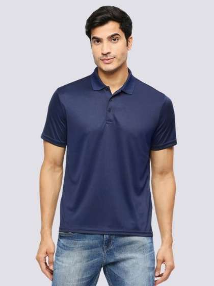 playR Men Dri-FIT Solid T-shirt