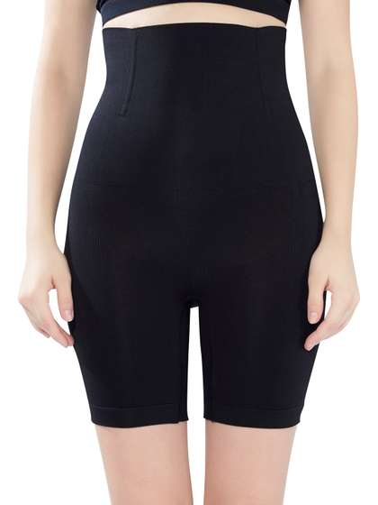PLUMBURY Seamless High
                      Waist Tummy Tucker Shapewear